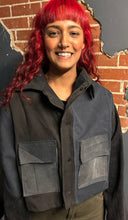Load image into Gallery viewer, Standard Issue Crop Jacket (Upcycled Carhartt)
