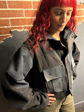 Load image into Gallery viewer, Standard Issue Crop Jacket (Upcycled Carhartt)
