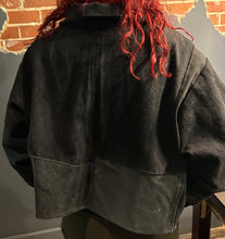 Load image into Gallery viewer, Standard Issue Crop Jacket (Upcycled Carhartt)