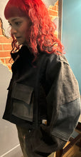 Load image into Gallery viewer, Standard Issue Crop Jacket (Upcycled Carhartt)